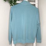 Three Dots Quarter Zip Pullover Top Long Sleeve Relaxed Fit Small Photo 1