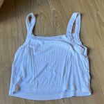 Storets  White Ribbed Camisole Top Photo 1