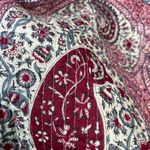 Antik Batik Quilted Cotton Voile Paisley Tajar Ankle Cargo Pants Trousers S 38 Photo 7