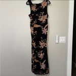 Petal and Pup  ARABELLE MAXI OFF SHOULDER DRESS - BLACK PEACH Size XL Photo 3