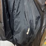 Elegant Vintage Black Leather Jacket for Women Size Medium Photo 14