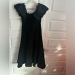 Sea NY Leona Strapless Off the Shoulder Linen Midi Dressn NWT 4 Black Photo 10