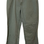 Ralph Lauren Polo Jeans Company Green Mid Rise Straight Leg Cropped Pants 12 Photo 0