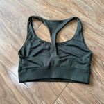 Forever 21 Olive Ribbed Sports Bra Photo 1