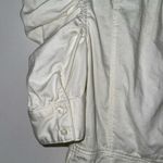 frame denim Frame Gillian Puff Sleeve Mini Dress S Ecru Photo 7