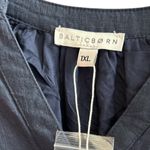 Baltic Born  Camille Maxi Dress Women's 1XL Tiered Tie Back Short Sleeve Navy‎ Photo 8