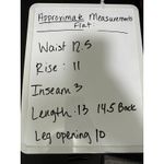 American Eagle  AEO Curvy Super Hi-Rise Stretch Blue Jean Shortie‎ Women's Size 2 Photo 7