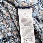 Boden Ditsy Floral Smocked Yoke Blue Mini Dress size 4L Photo 14