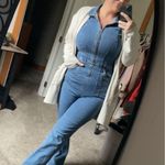 We The Free  Jayde Denim Flare Jumpsuit Photo 0