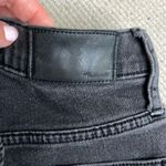 Madewell  Classic straight Jean washed black high rise jeans Photo 13