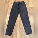 ZARA High Rise Mom Jean Black Size 2 Photo 3