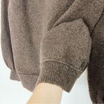 Free People  Echo Beach Pullover Sweater Majestic Oak Heathered Brown Size Small Photo 6