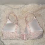 IZOD  Underwire T-Shirt BRA Pink & White Floral Women’s 38C Photo 4