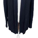Vince  Long Sleeved Open Front Cardigan Sweater Knit Black Womens Size XS Photo 2