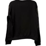 Any Old Iron x Free People Golden Beady Eagle Hand Beaded Sweatshirt XXL $395 Black Photo 2