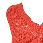 Velvet By Graham & Spencer Peach Knit V Photo 2