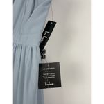 Lulu’s Light Blue Air of Romance Halter Neckline Maxi Flowy Dress Size XS Photo 7