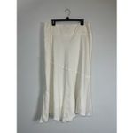 Style & Co Women’s white/cream Linen Skirt size 16 Photo 1