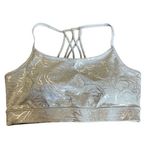Gaiam  SILVER GRAY Sports Bra NWOT Size MED #6889 Photo 0