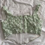 Princess Polly  Corset Top Floral Green Photo 3