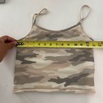American Eagle Camo Crop Tank Top | Size Small Photo 3