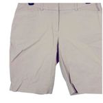 Apt. 9  Essentials Bermuda Shorts Khaki Size 8 — Classic Tan, 10" Inseam Photo 3