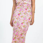 Princess Polly  Women's Emily Maxi Pink Floral Dress Size‎ 4 Photo 0