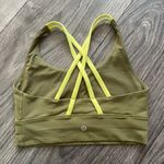 Lululemon NWOT Athletica Energy Bra High Neck Long Line Tough Bra Size 6 Photo 2
