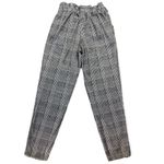 Eye Candy High Rise Paperbag Plaid Pants Photo 75