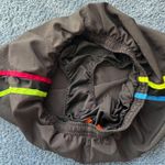 Nike Dri-Fit Women’s Black Rainbow Striped Athletic Running Shorts Photo 3