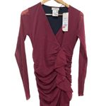 Fuzzi Ruched‎ Ruffle Long Sleeve Dress Size XXL New with Tags Photo 10