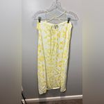 Free People Third Form Women's Yellow/White Ring Out Slip Dress Size 4 Yellow Photo 6