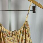 Hippie Rose  XL Extra Large Boho Floral Cottagecore Crop Tank Top Hippie Festival Photo 6