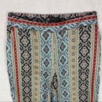 ZARA  Multicolored Printed Lightweight‎ High Rise Straight Leg Pant Photo 2