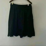 Sophie Max  Black Cotton Skirt NWT Size Medium Photo 4