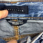 Aeropostale ‎ Blue Distressed Jean Shorts Casual Photo 4
