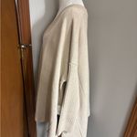 Free People  Orion Tunic Sweater in Almond color Photo 5