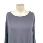 Betabrand Sweatshirt Long Sleeve Dress in Black Jersey Size Large Photo 3