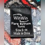 Win Win Flare Bottom Bohemian Tunic Size S-M Photo 4