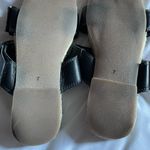 ASOS  Black Sandals with Woven Sole Photo 3