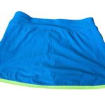 Nike  Fit Dry Team Blue Green Short Skirt Size 8-10 Medium Tennis Golf Athleisure Photo 1
