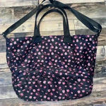 Juicy Couture  Black with Pink Roses Bag Photo 2