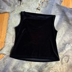 Fiore  Black Velvet Top Photo 5