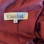 KLEINFELD Formal Dress Sz 6 Gown Bridesmaid Prom Holiday Burgundy Red Party EUC Photo 6