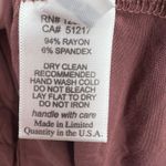 Michael Lauren  Deep Mauve‎ Malic Open Shoulder Top Size Small New Photo 3