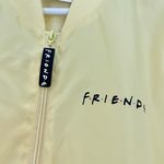 Friends NWT  Full Zip Long Sleeve Bomber Jacket in Yellow Size Small Photo 5