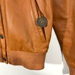 Wanderers The Londoner Cardi Lamb Leather Jacket Tan Photo 5