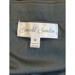 Emerald Sundae Black Mesh Trim Corset Gown Women's Size M 59.5”L High Side Slit Photo 4