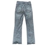 MOTHER HUSTLER ANKLE FRAY STRAIGHT JEANS IN DAYTONA NIGHTS SZ. 26" Gray Photo 5