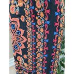 SheIn  Womens Multi Floral 100% Viscose Halter Neck Sleeveless Maxi Dress Large Photo 3